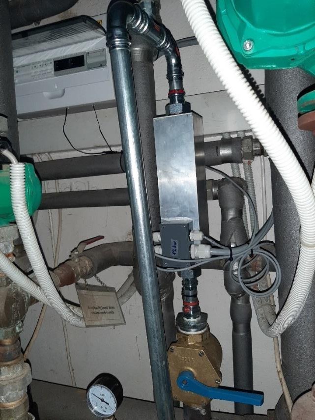 Gasfri hotellvärmekrets