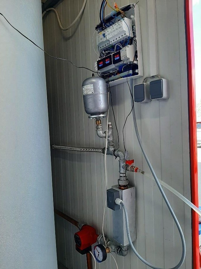 Biltvätt — processvatten 40–45 °C